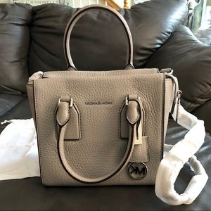 Michael Kors Selby Medium Messenger Leather Bag